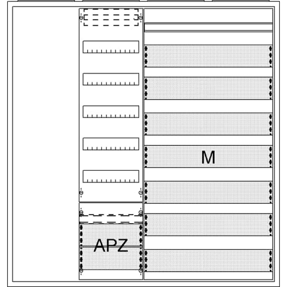 Striebel & John Ausbauschrank 2CPX054298R9999 Typ AA47A1AMM