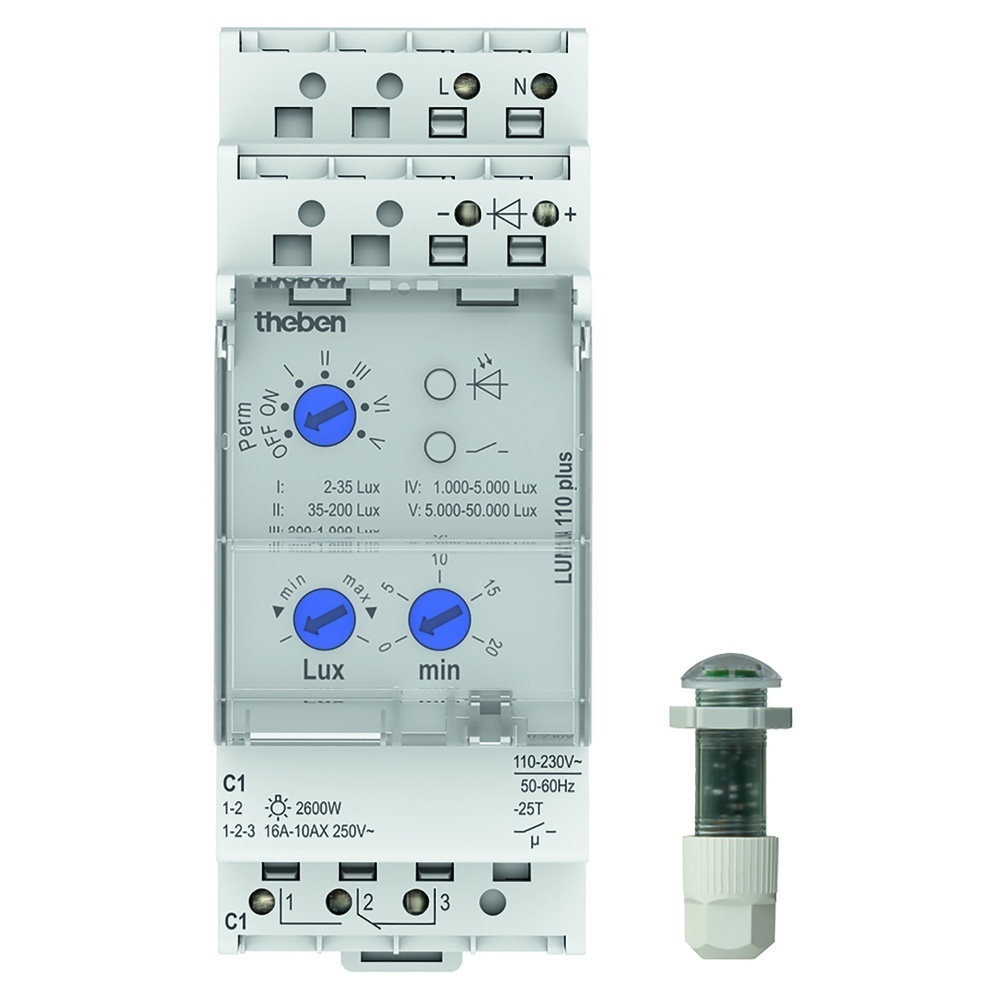 Theben Dämmerungsschalter 1100900 Typ LUNA 110 plus EL