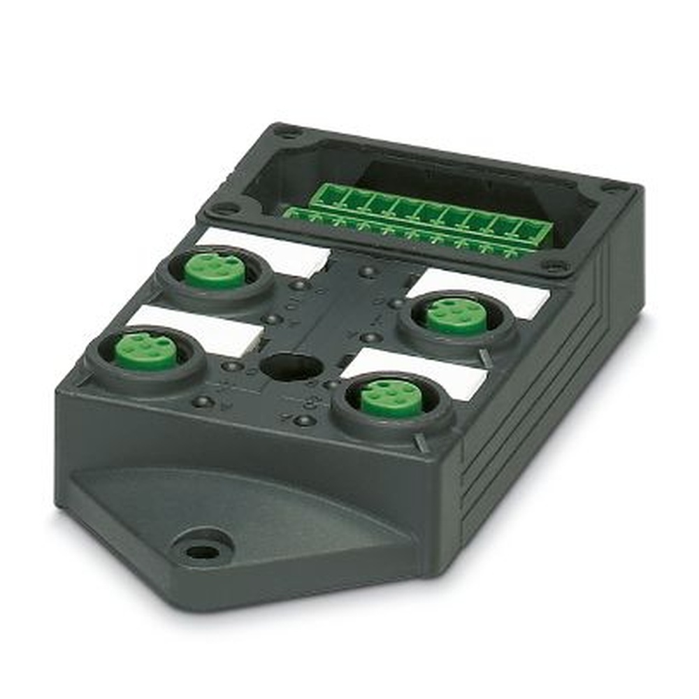 Phoenix Contact Sensor Aktor Box Grundgehäuse 1452877 Typ SACB-4/ 8-L-C GG SCO P