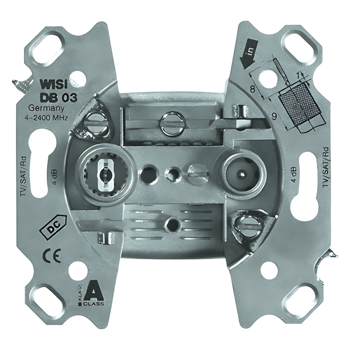 Peha Antennen Steckdose 00930091 Typ D 1921 E O.A. Peha Antennen Steckdose 00930091 Typ D 1921 E O.A.