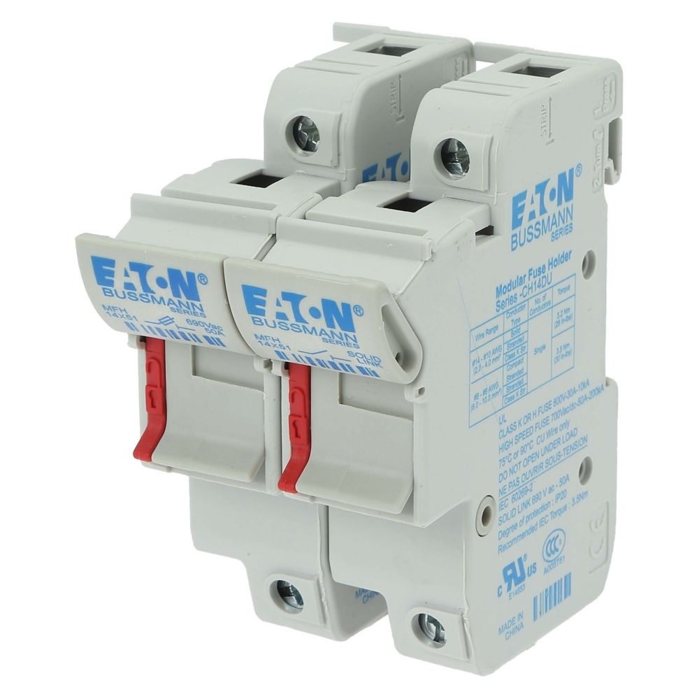 Eaton Sicherungshalter CH141DNU Typ 1 POLE 14X51 MFH AND NEUTRAL