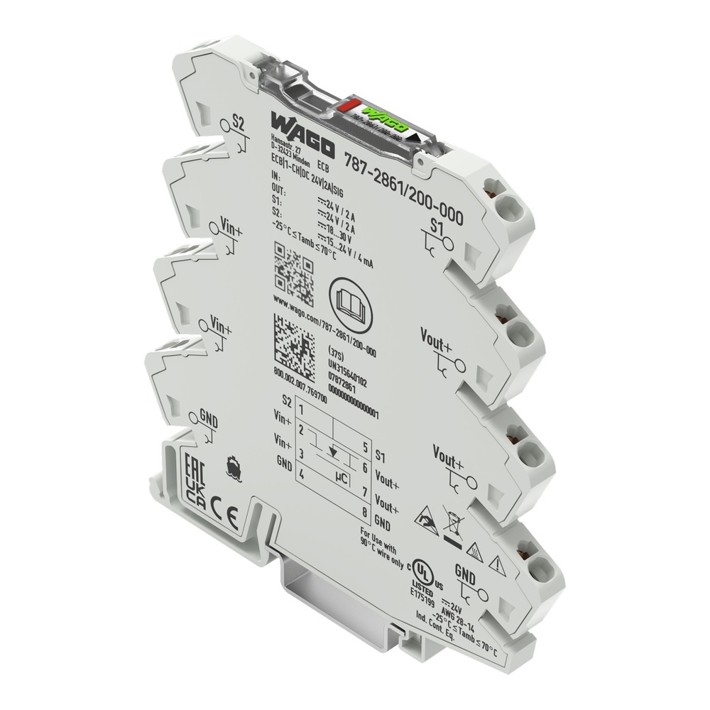 Wago Elektronischer Schutzschalter 787-2861/200-000 Wago Elektronischer Schutzschalter 787-2861/200-000