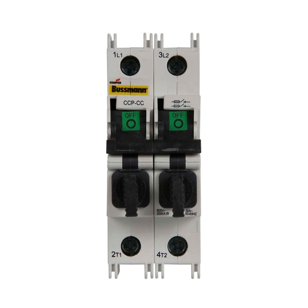 Eaton Sicherungstrennschalter CCP-2-30CC Typ Compact Circuit Protector 2Pole Class CC
