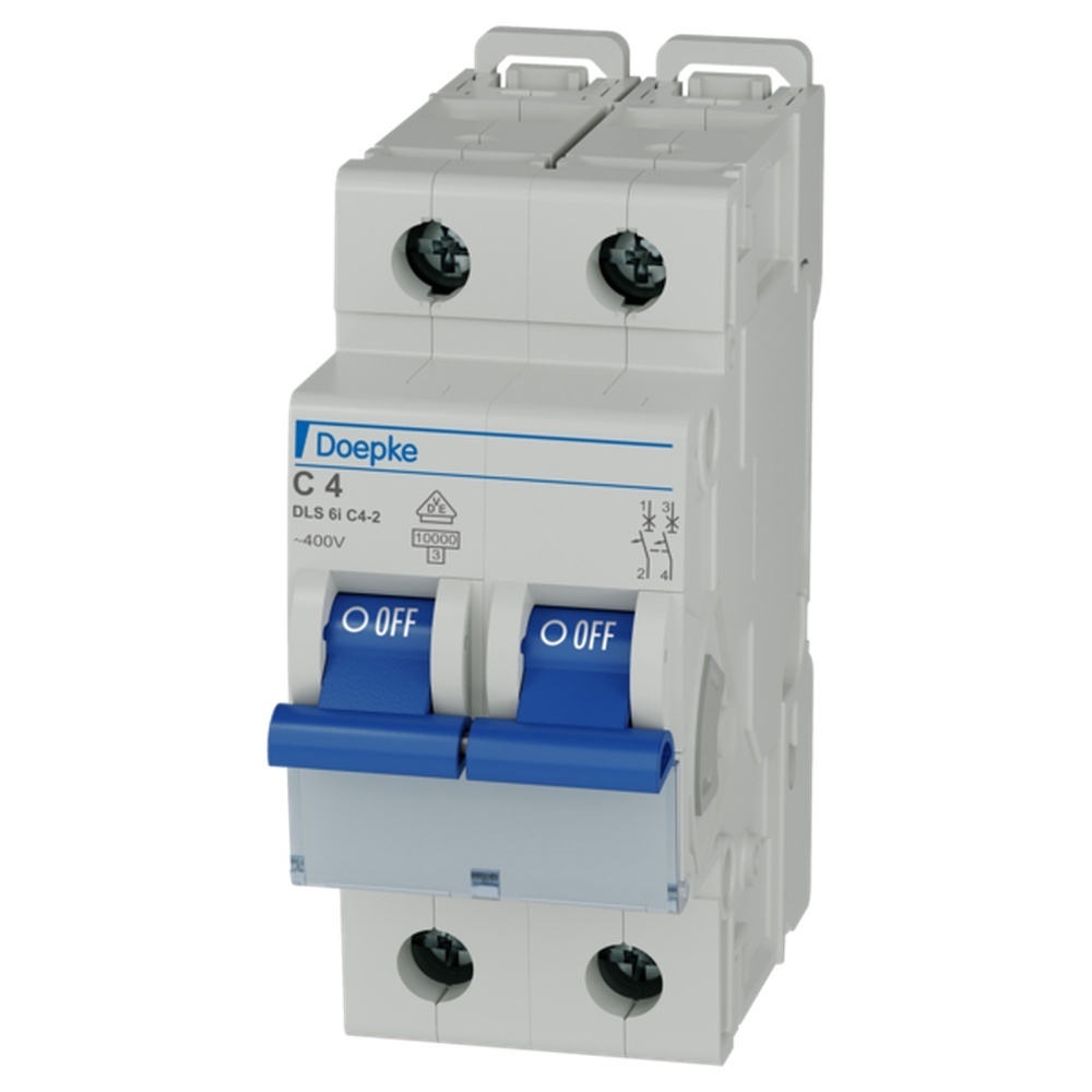 Doepke Leitungsschutzschalter 09916257 Typ DLS 6I C4-2 10KA