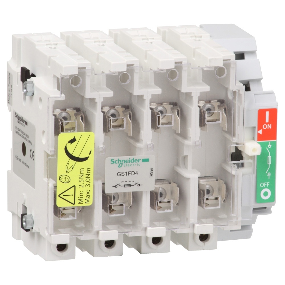 Schneider Electric Trennschalter Sockel GS1FD4