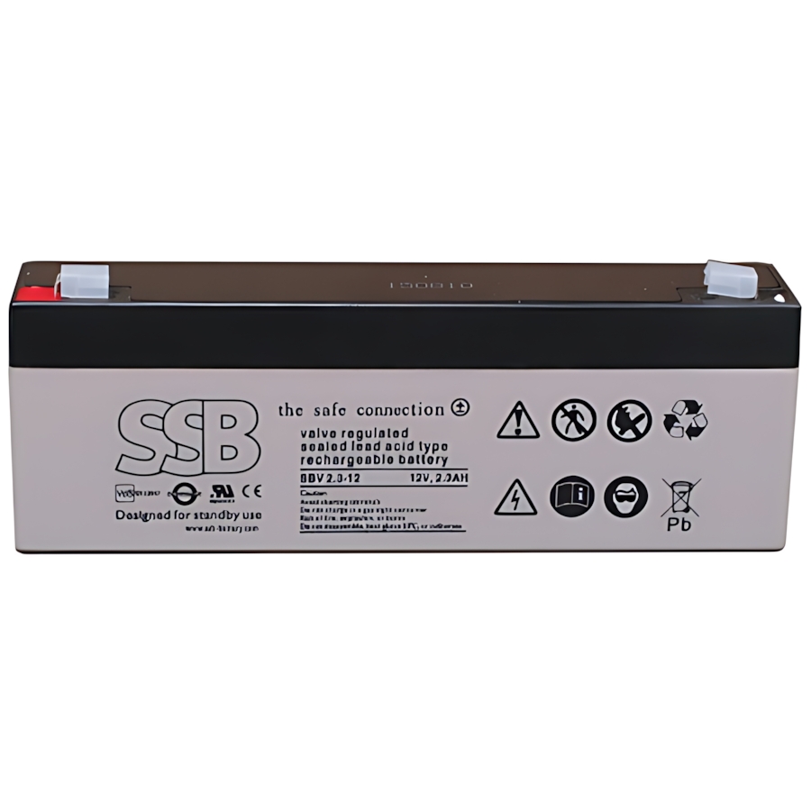 Hekatron Notstromakku 30-2310001-01-02 Typ Akku 12 V / 2,3 Ah