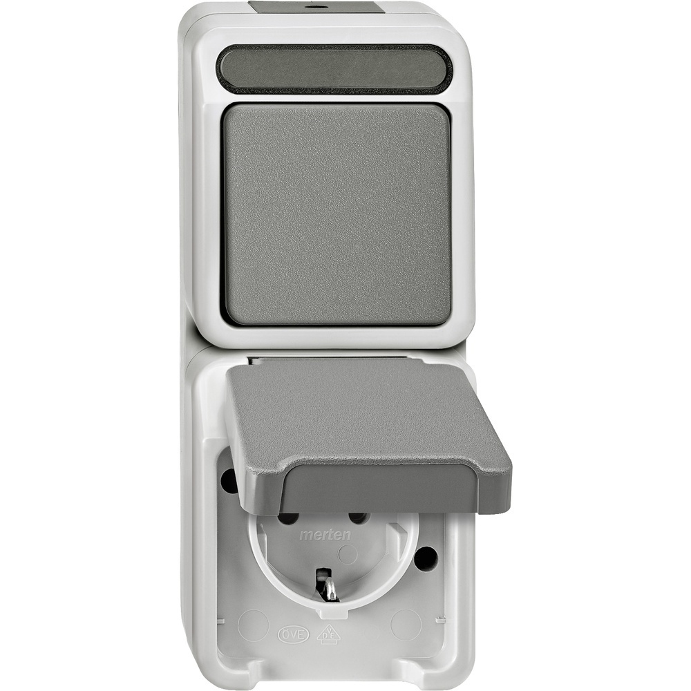 Merten Kombi Steckdose MEG3497-8029