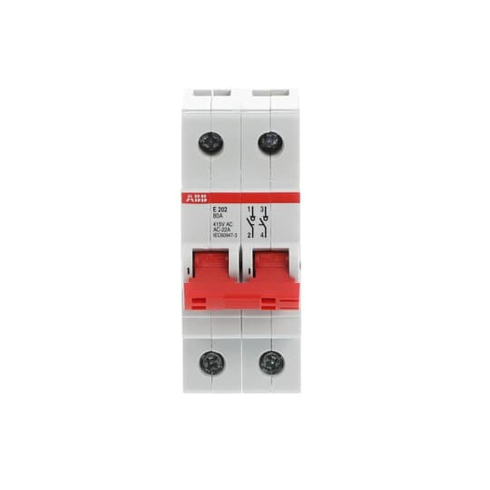 ABB Schalter für Reiheneinbau 2CDE282001R0080 Typ E202/80R