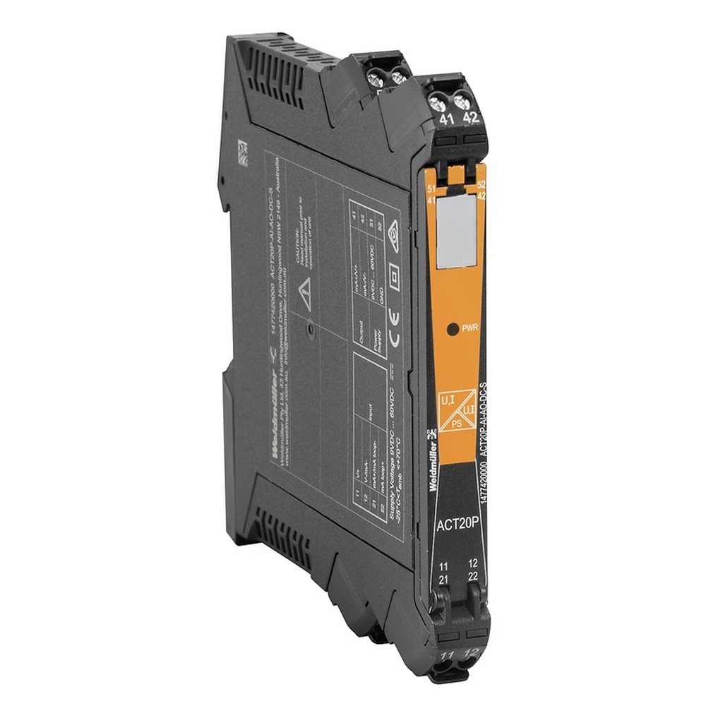 Weidmüller Signalwandler Trenner 1545720000 Typ ACT20P-AI-AO-AC-S