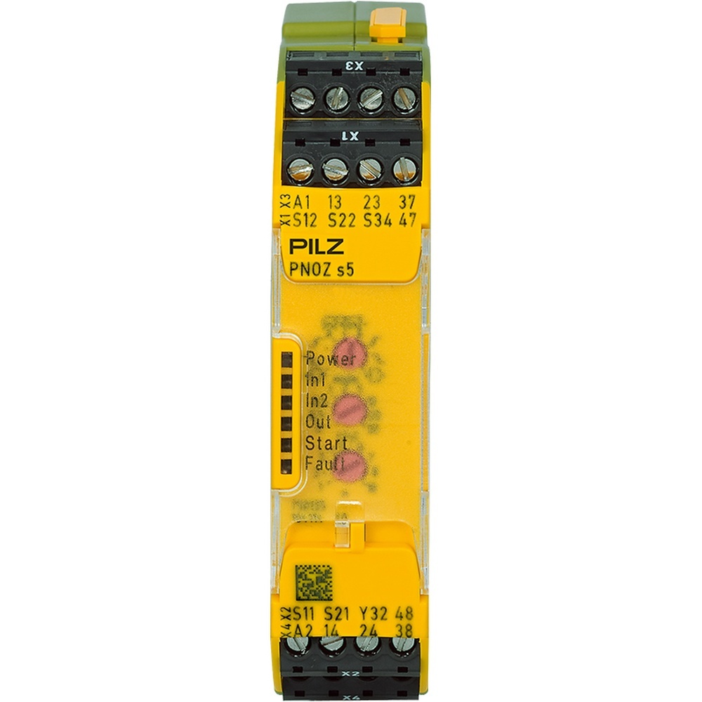 Pilz Sicherheitsschaltgerät 750135 Typ PNOZ s5 48-240VACDC 2 n/o 2 n/o t