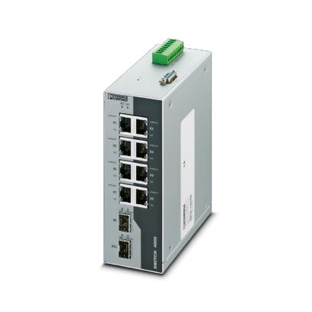 Phoenix Contact Industrial Ethernet Switch 2891062 Typ FL SWITCH 4008T-2SFP