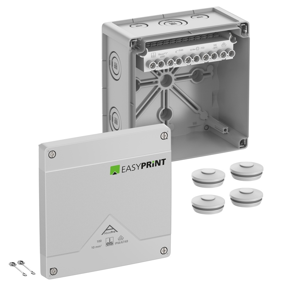 Spelsberg Abzweigkasten 410420EP Typ Abox Pro 100-10² EasyPrint Spelsberg Abzweigkasten 410420EP Typ Abox Pro 100-10² EasyPrint