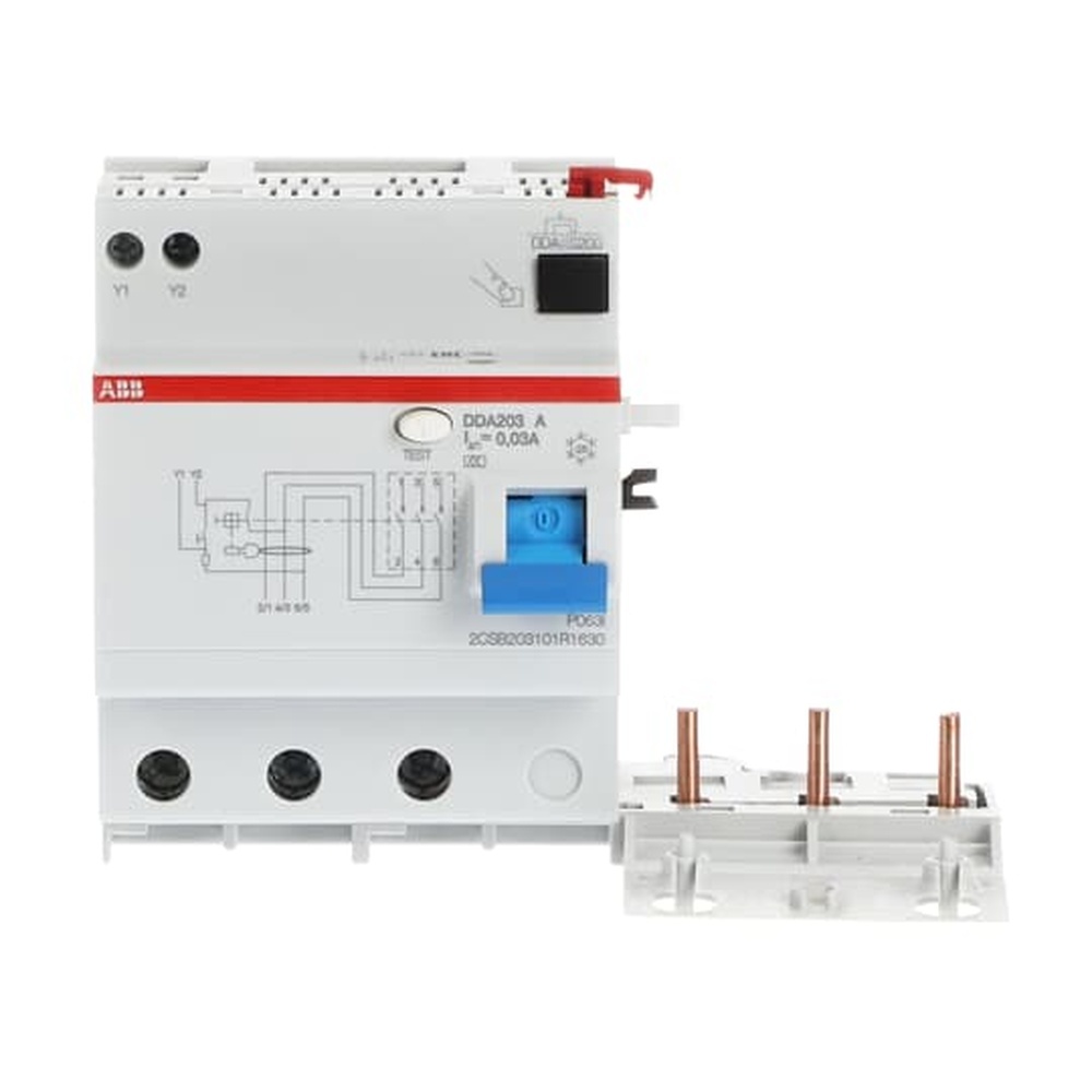 ABB Fehlerstromschutzblock 2CSB203101R1630 Typ DDA203A-63/0,03