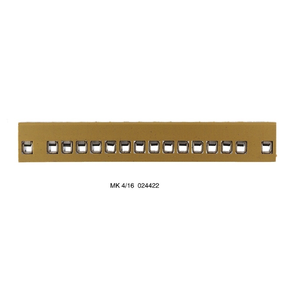 Weidmüller Klemmenleiste 0244220000 Typ MK 4/16