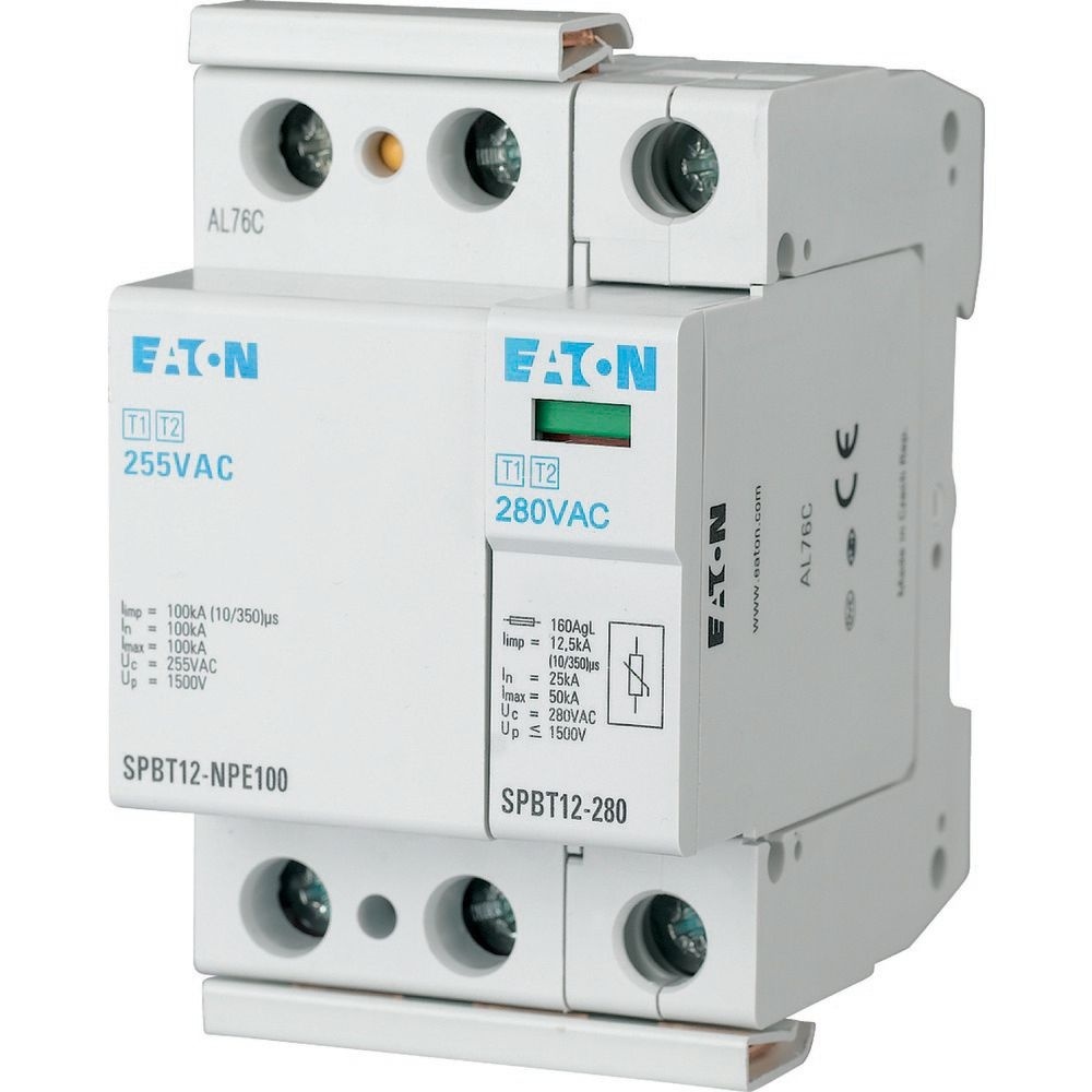 Eaton Blitzstrom Überspannungsableiter 158308 Typ SPBT12-280-1+NPE