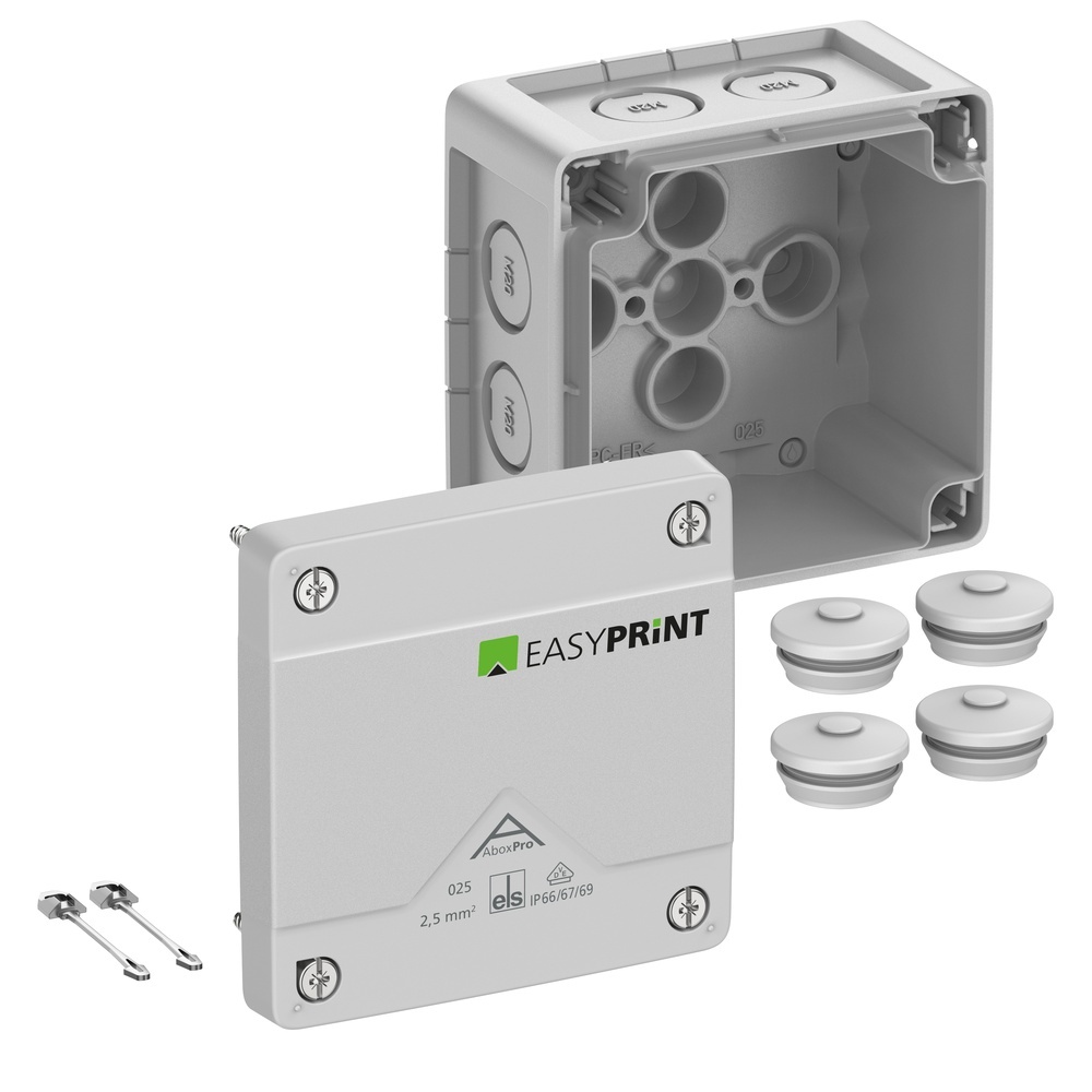 Spelsberg Abzweigkasten 402400EP Typ Abox Pro 025-L EasyPrint Spelsberg Abzweigkasten 402400EP Typ Abox Pro 025-L EasyPrint