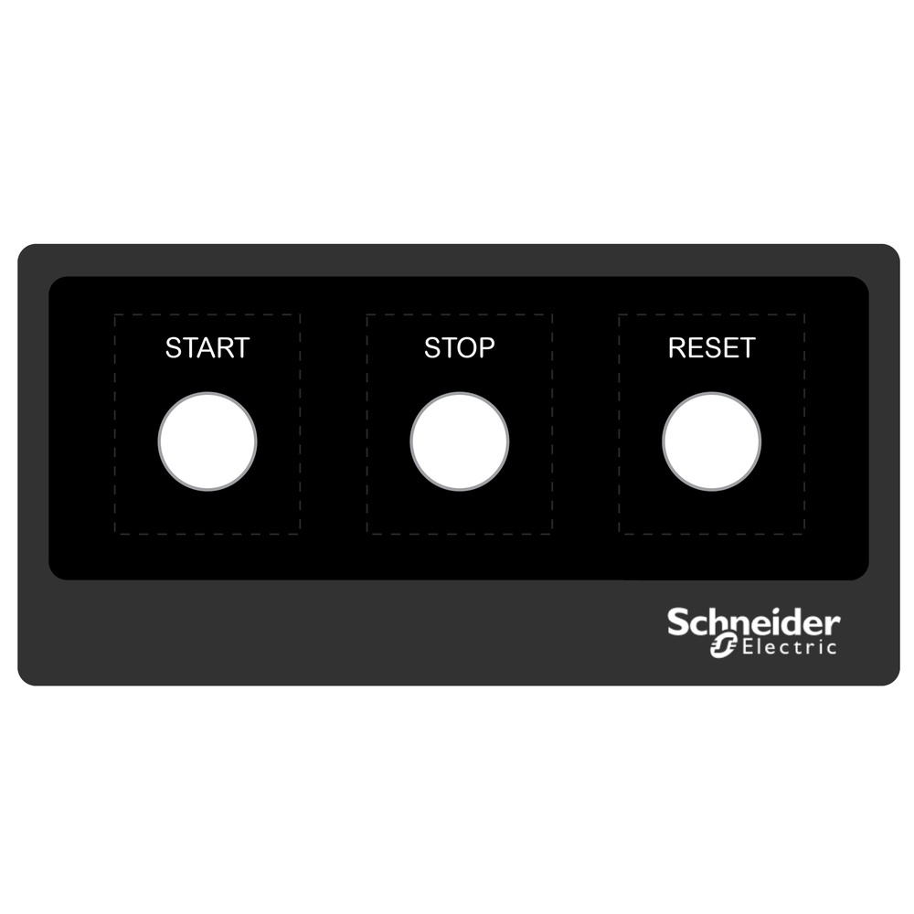 Schneider Electric Beschriftungsfeld ZBYLECUST02
