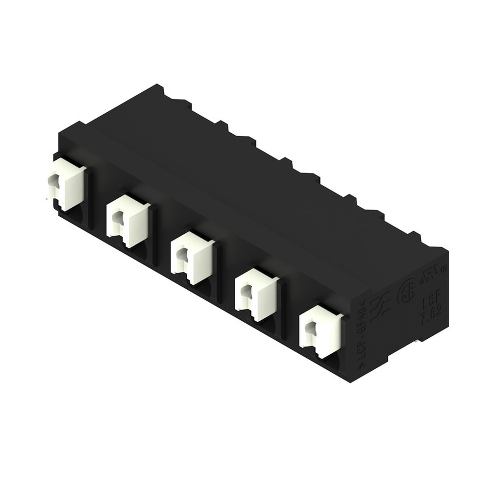 Weidmüller Leiterplattenklemme 1874430000 Typ LSF-SMT 7.62/05/90 1.5SN BK RL