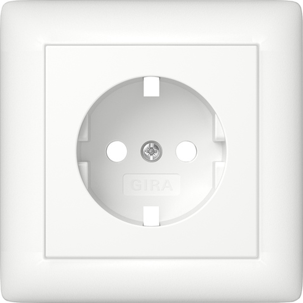 Gira Abdeckung SCHUKO Steckdose 492904