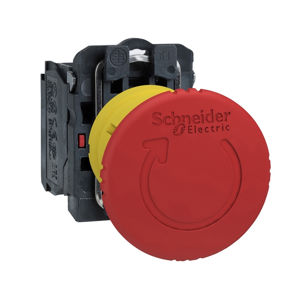 Schneider Electric Not Halt Taster XB5AS8442