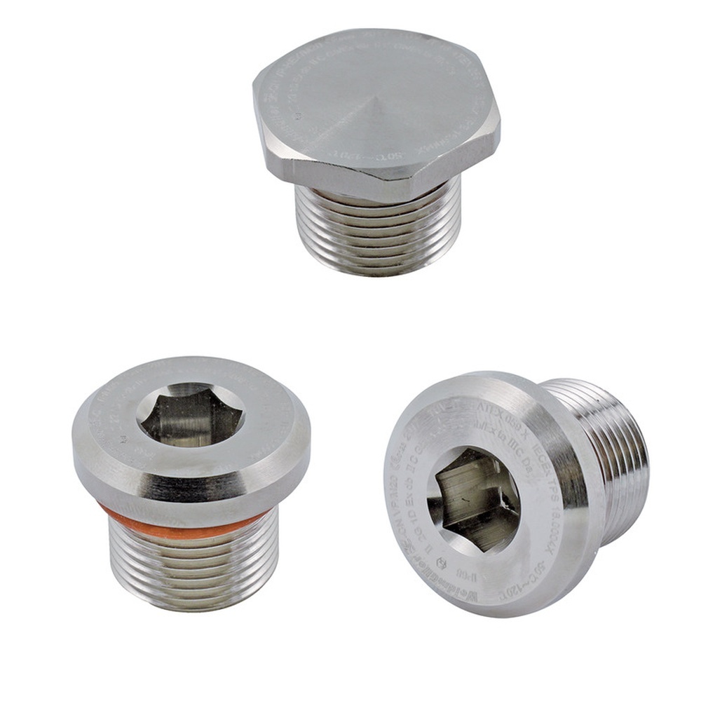 Weidmüller Ex Verschlussstopfen 1218980000 Typ VP-HEX M40-EX W Weidmüller Ex Verschlussstopfen 1218980000 Typ VP-HEX M40-EX W