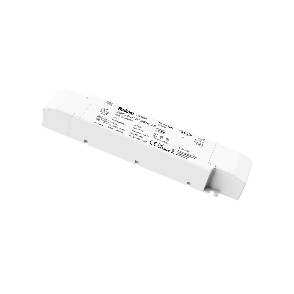 Radium Konstantspannungsversorgung OTDA4070 Typ DRIVER DALI 1CH 36W/24V IP20 RADIUM