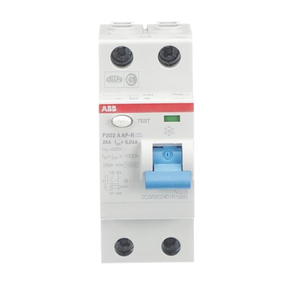 ABB Fehlerstrom Schutzschalter 2CSF202401R1250 Typ F202A-25/0,03AP-R