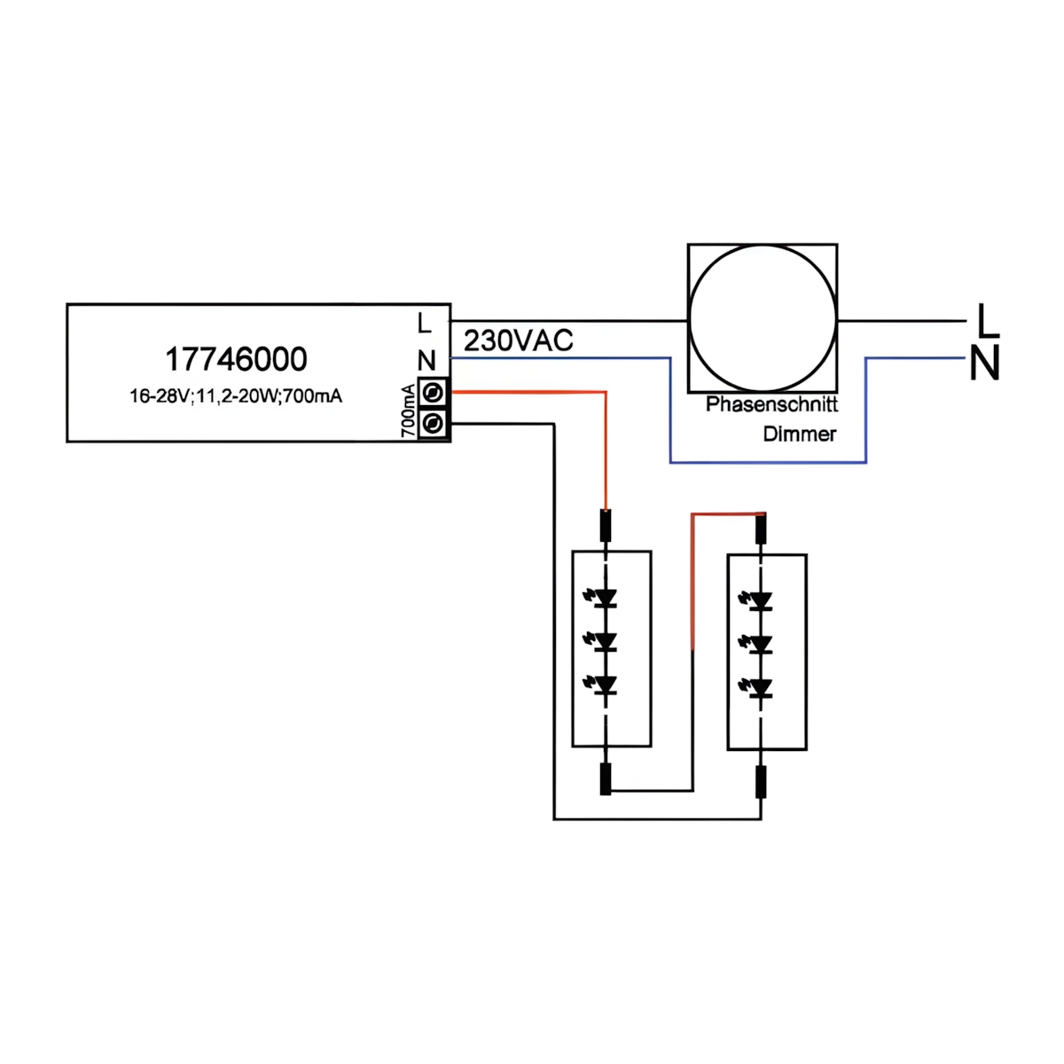 Brumberg LED Konverter 17746000