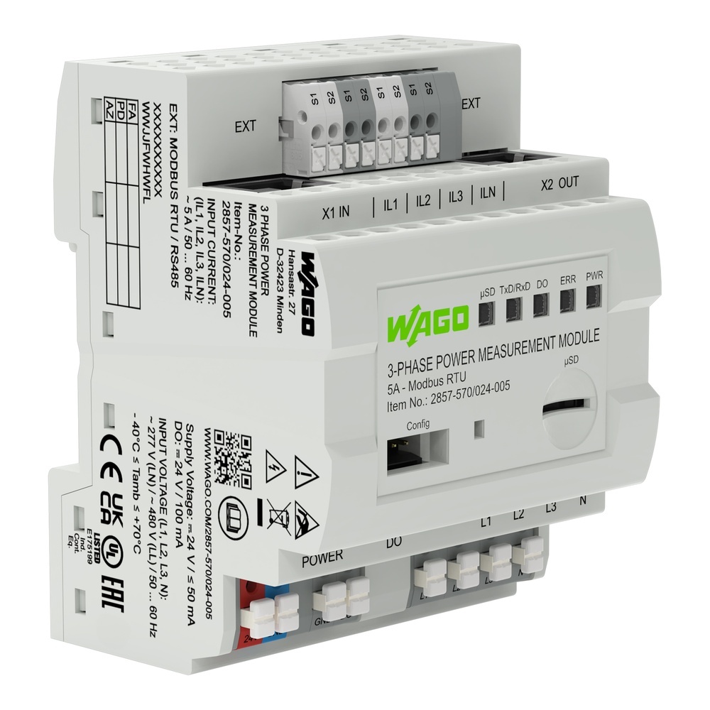 Wago Leistungsmessumformer 2857-570/024-005