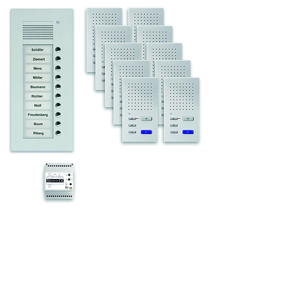 TCS Sprechanlage Vorkonfiguriertes Paket PPUF10-EN/02