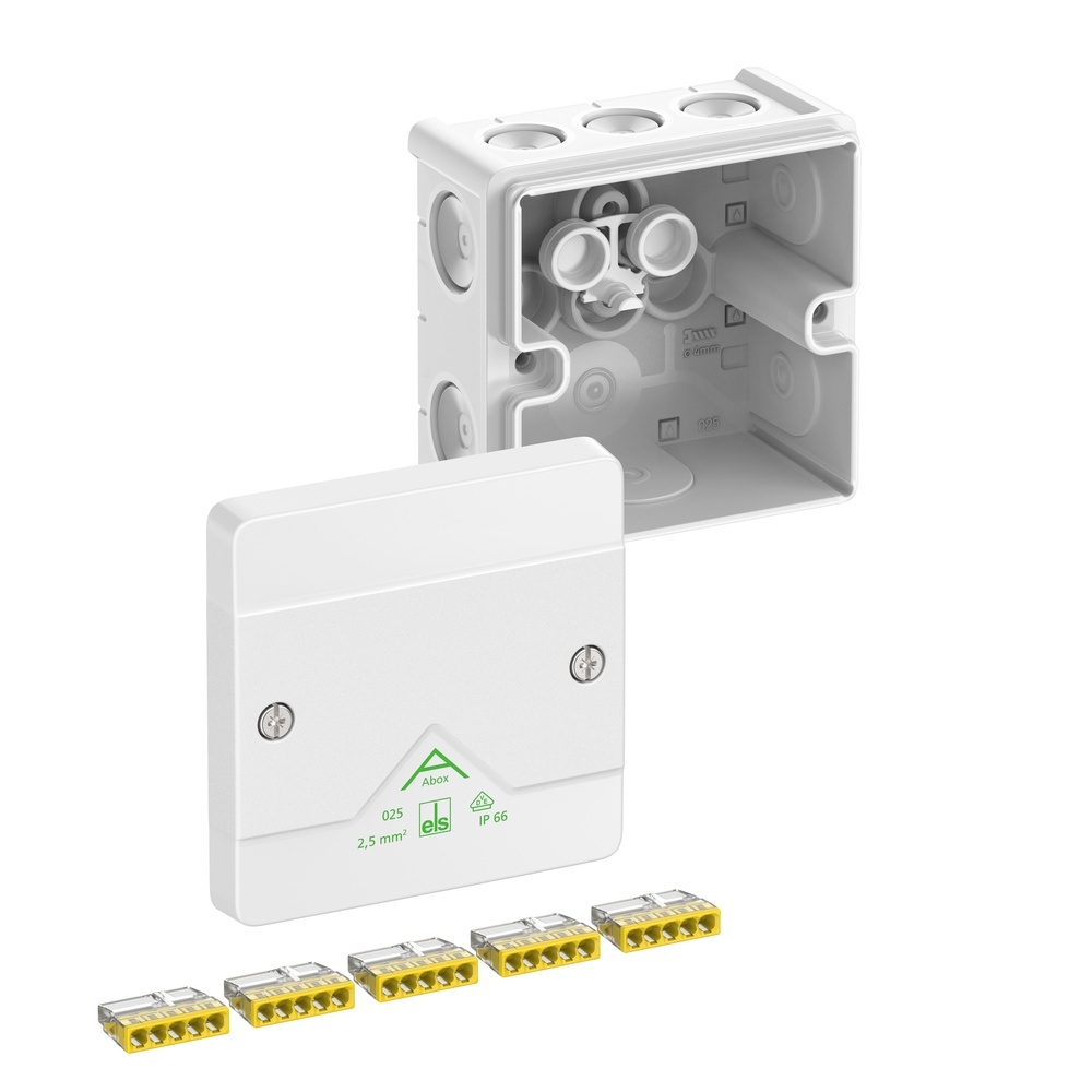 Spelsberg Abzweigkasten 80212001 Typ Abox 025-2,5²/w Spelsberg Abzweigkasten 80212001 Typ Abox 025-2,5²/w