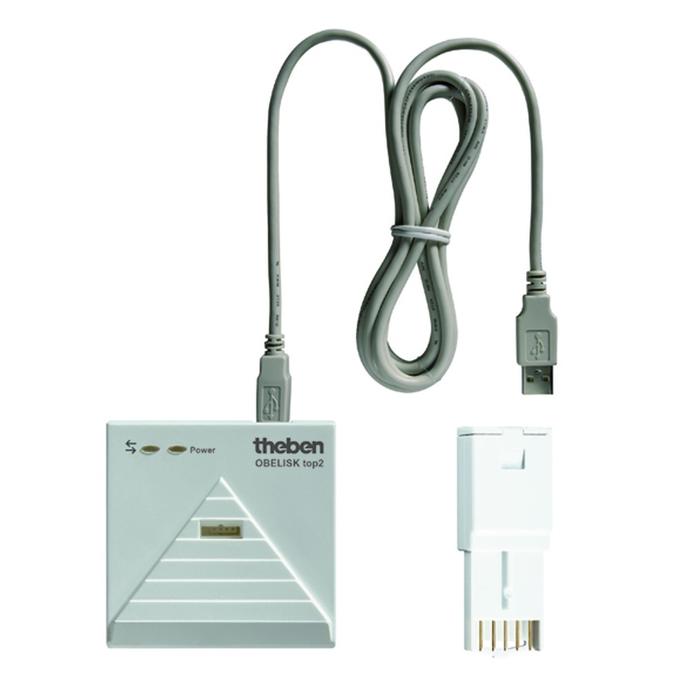 Theben PC Programmierset 9070409 Typ PC-Set OBELISK top2 Theben PC Programmierset 9070409 Typ PC-Set OBELISK top2
