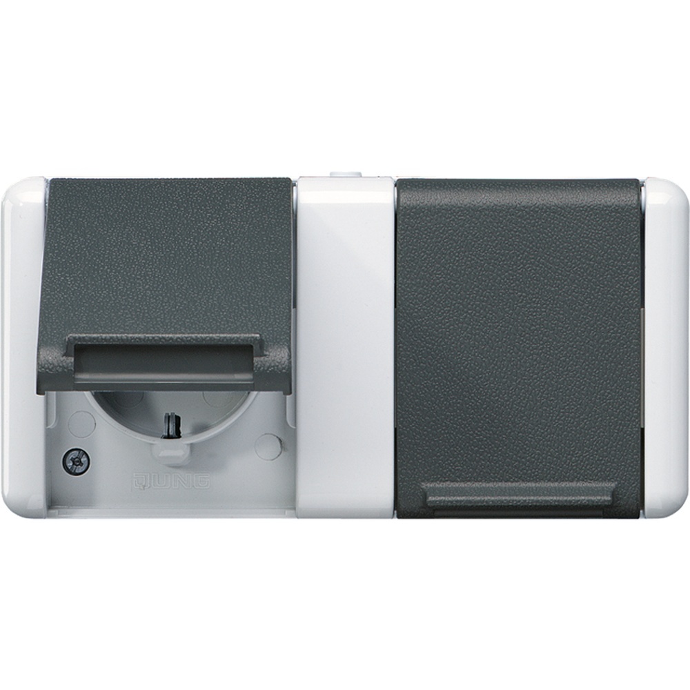Jung Schutzkontakt Steckdose 8220-1 W