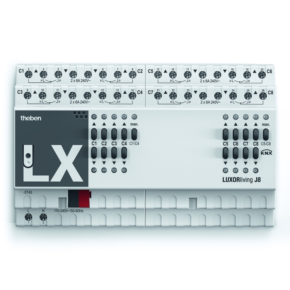 Theben Jalousieaktor 4800455 Typ LUXORliving J8