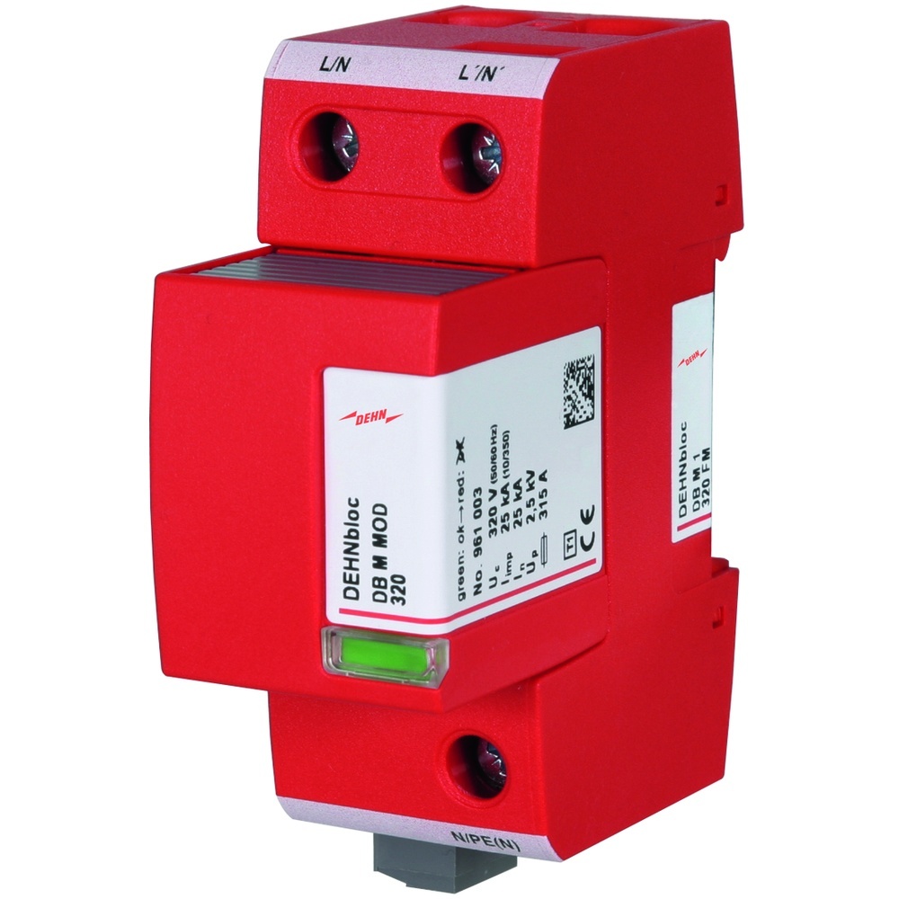 Dehn + Söhne Blitzstromableiter 961135 Typ DB M 1 320 FM