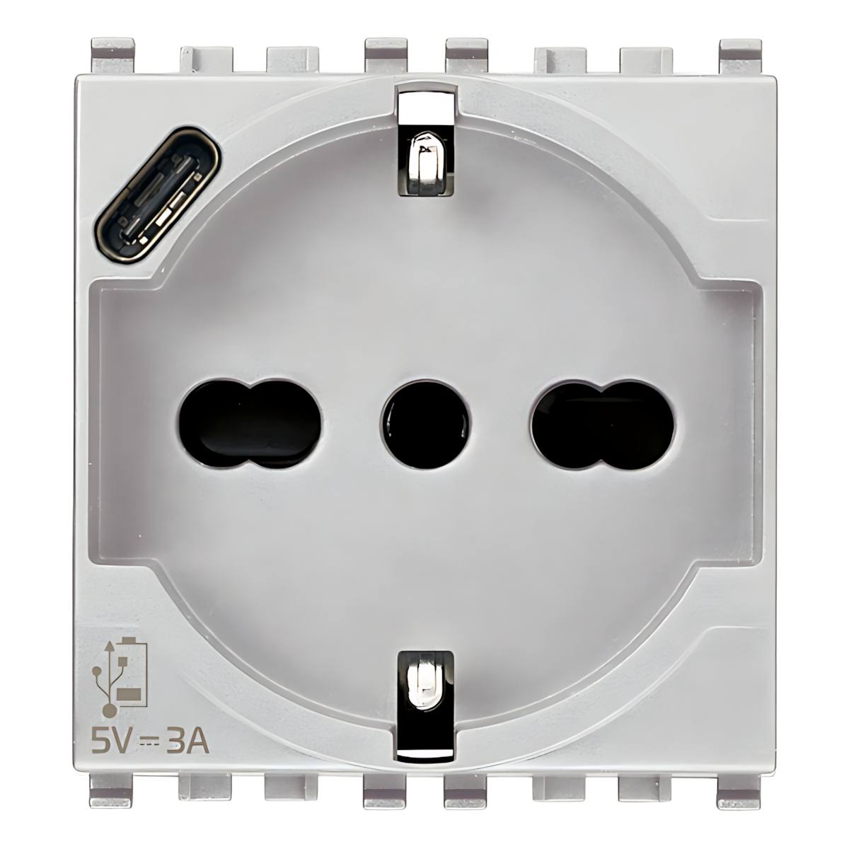 Vimar Steckdose 20210.USB.N
