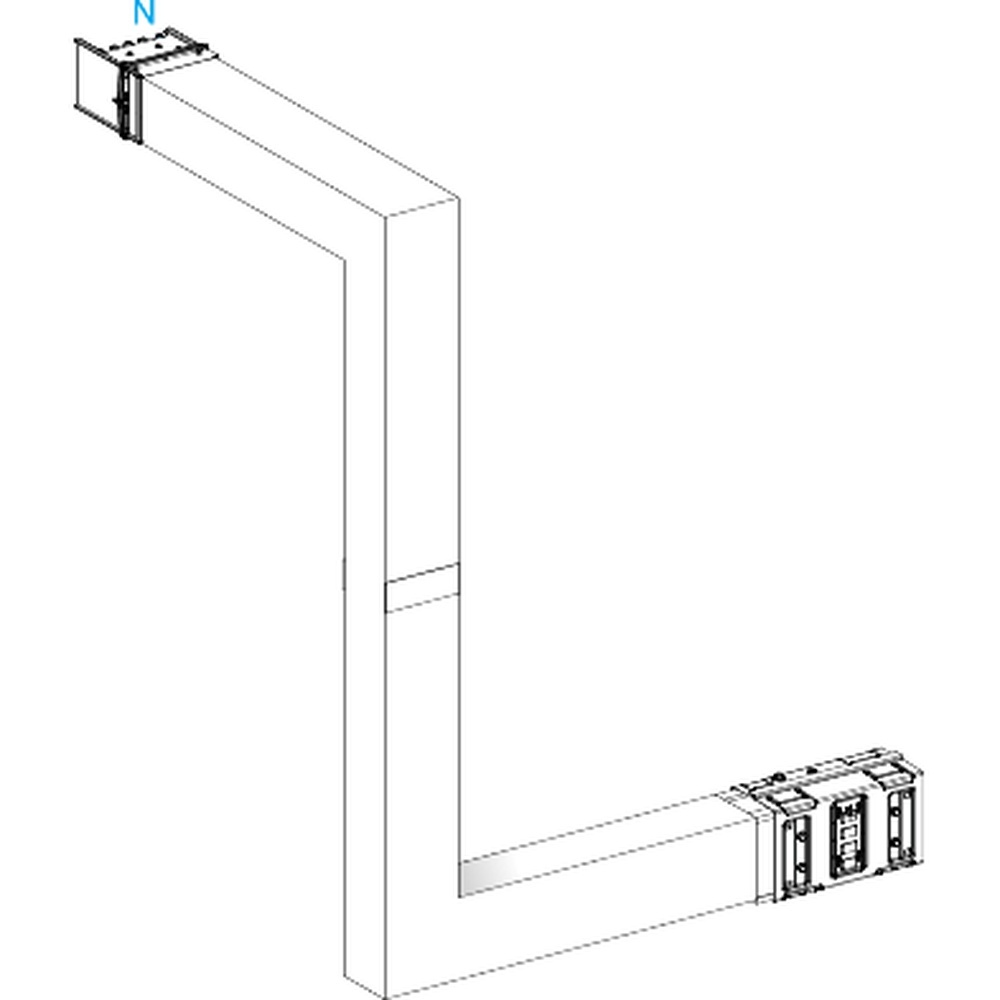 Schneider Electric Mehrfachrichtungsänderung Canalis KSA630DMBL43F Schneider Electric Mehrfachrichtungsänderung Canalis KSA630DMBL43F