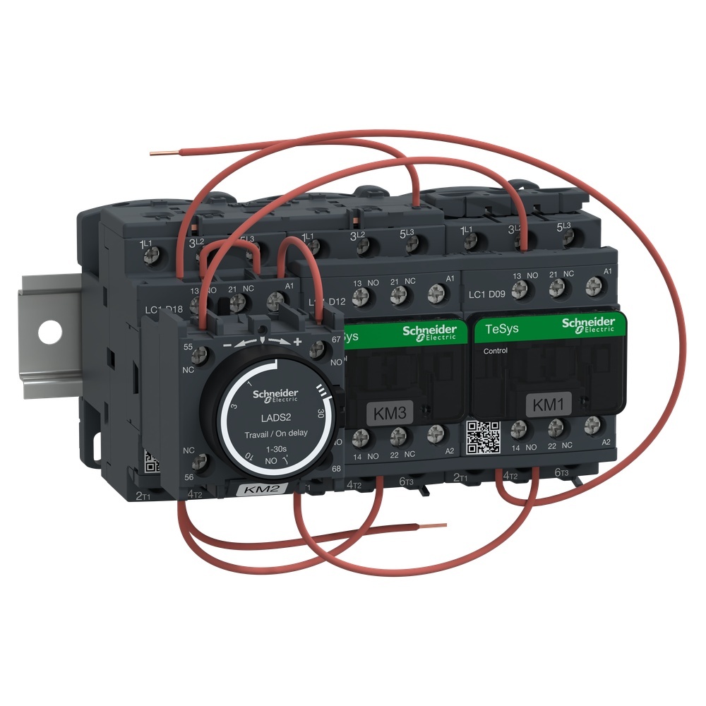 Schneider Electric Stern Dreieck Schützkombination LC3D120AP7