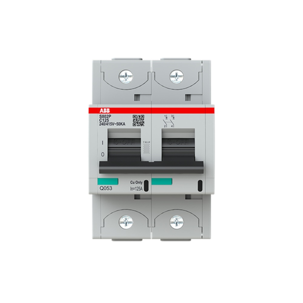 ABB Hochleistungs Sicherungsautomat 2CCG001231R0001 Typ S802P-C125