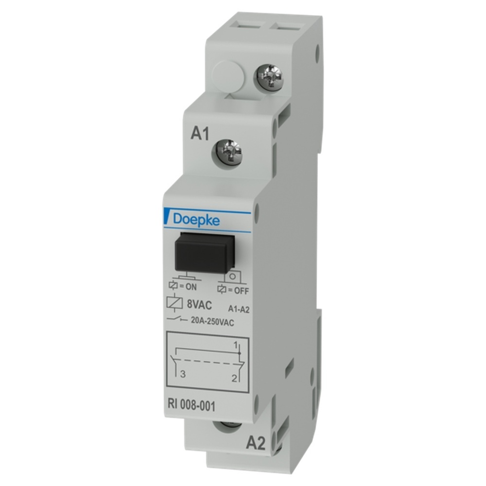 Doepke Installationsrelais 09981010 Typ RI 008-001