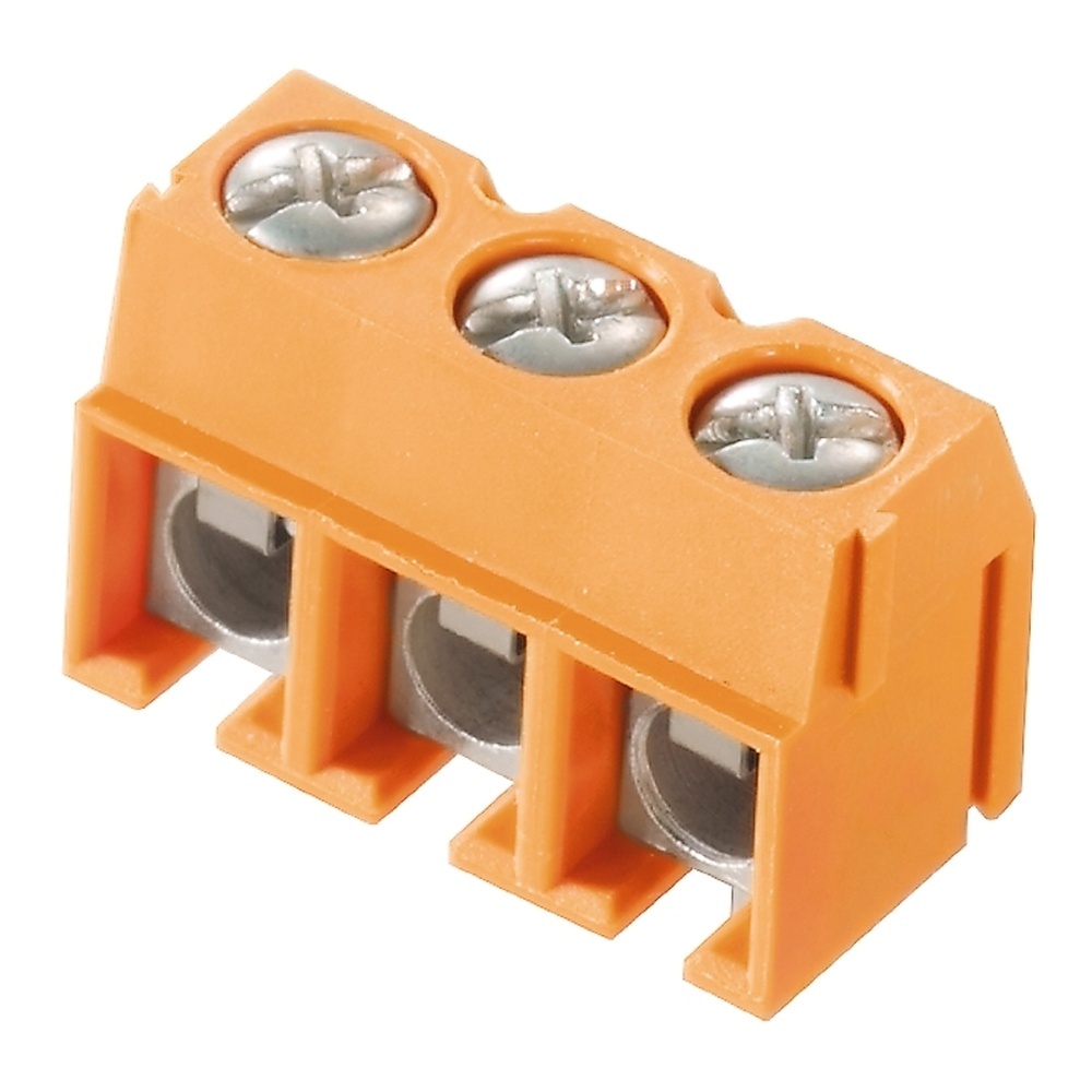Weidmüller Leiterplattenklemme 1760500000 Typ PM 5.08/03/90 3.5SN OR BX