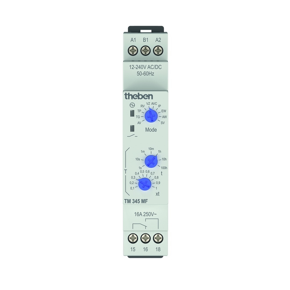 Theben Elektronisches Zeitrelais 3450733 Typ TM 345 MF Theben Elektronisches Zeitrelais 3450733 Typ TM 345 MF