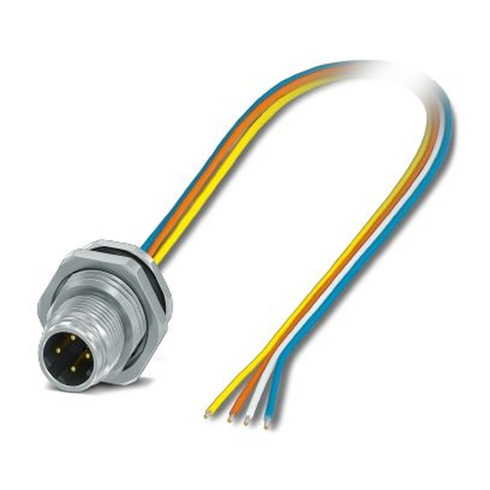 Phoenix Contact Gerätesteckverbinder Hinterwand 1027691 Typ SACC-DSI-MSD-4CON-M16/0,5 PP