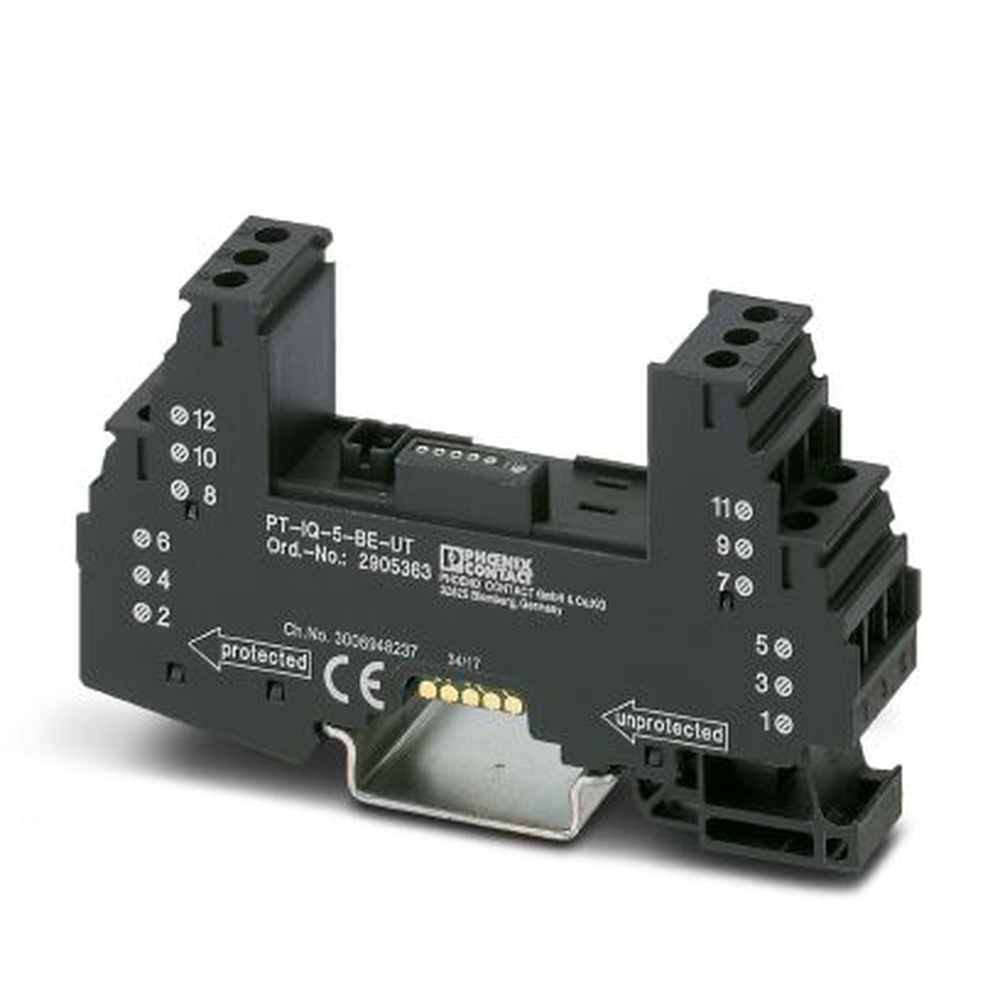 Phoenix Contact Überspannungsschutz Basiselement 2905363 Typ PT-IQ-5-BE-UT
