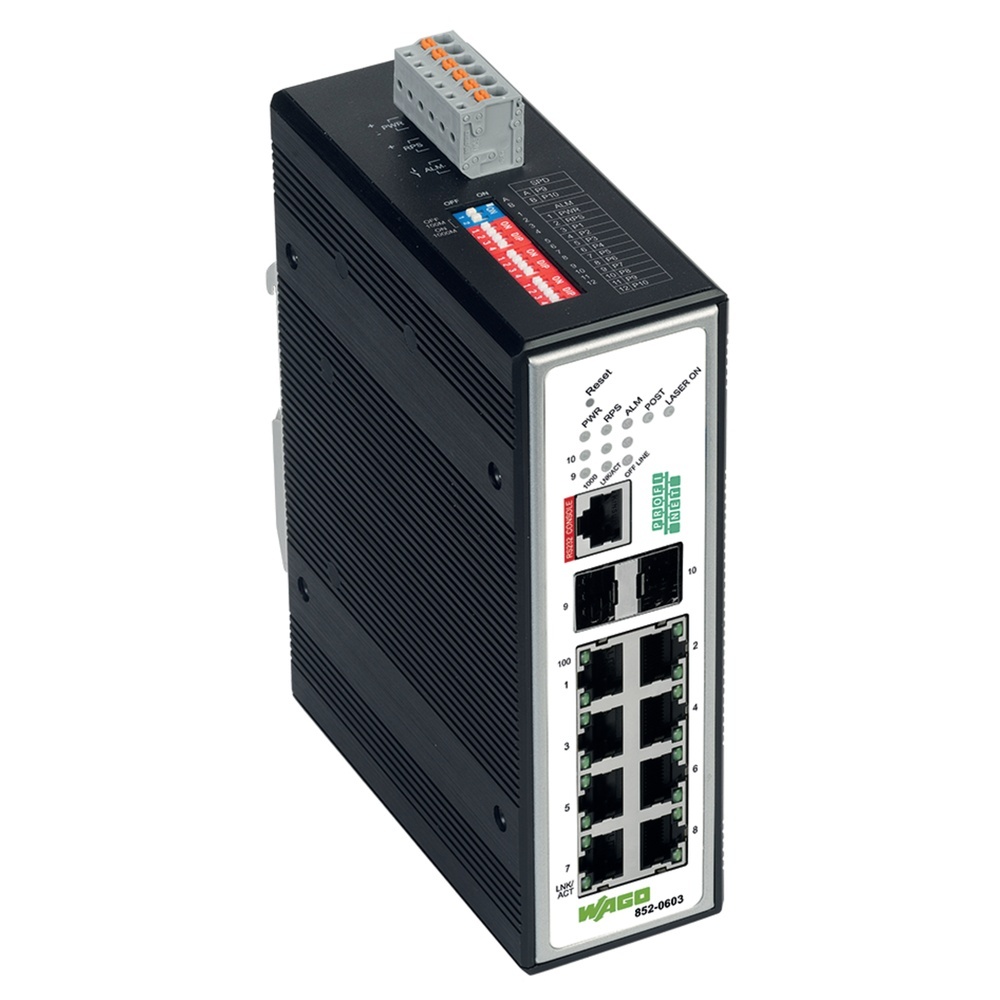 Wago Industrial Managed Switch 852-603
