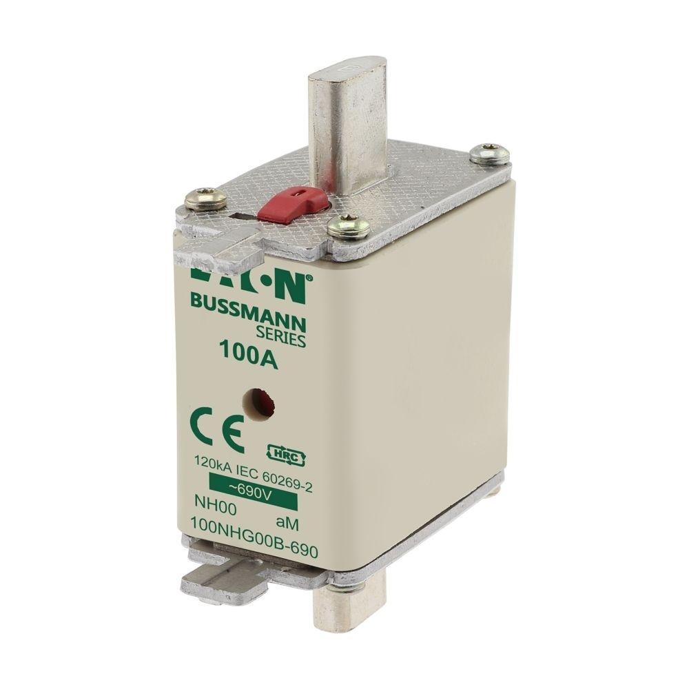 Eaton Sicherungseinsatz 100NHM00B-690 Typ NH FUSE 100AMP 690V aM SIZE 00 DUAL IND