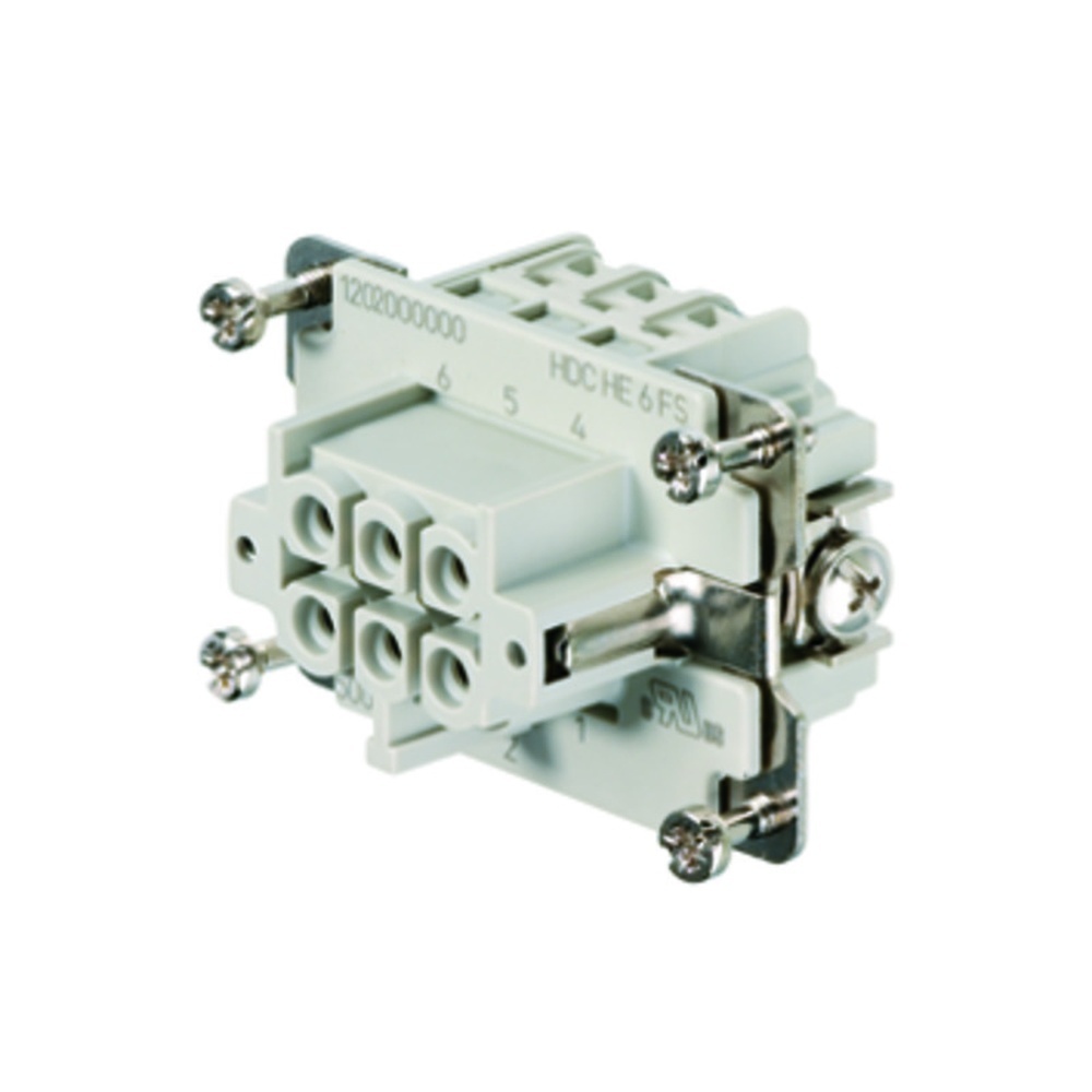 Weidmüller Einsatz 1200200000 Typ HDC HE 6 FS