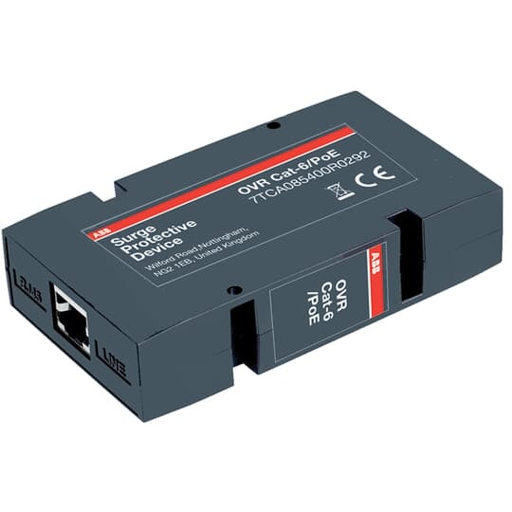 ABB Überspannungsableiter für Informations MSR Technik 7TCA085400R0290 Typ OVR CAT-5E/POE