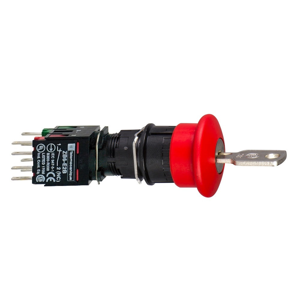 Schneider Electric Not Halt Not Aus Taster XB6AS9349B