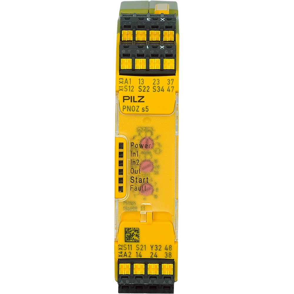 Pilz Sicherheitsschaltgerät 751105 Typ PNOZ s5 C 24VDC 2 n/o 2 n/o t